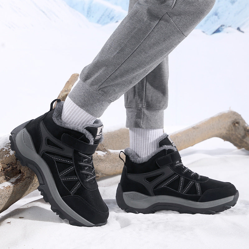 Damen isolierte Winterstiefel mit rutschfester Sohle und wärmendem Innenfutter R&B