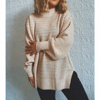 R&B | Fester Strickpullover mit Geripptem Muster