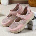 Damen Atmungsaktive Freizeit-Sneaker mit verstellbarem Klettverschluss R&B