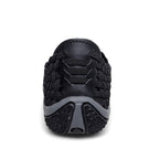 Damen Bequeme Freizeit-Slipper mit elastischer Netzstruktur und rutschfester Sohle