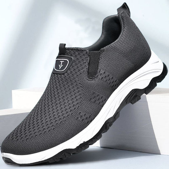 Damen Sportliche Slip-On Sneakers mit flexiblem Design und atmungsaktiver Oberflächenstruktur R&B