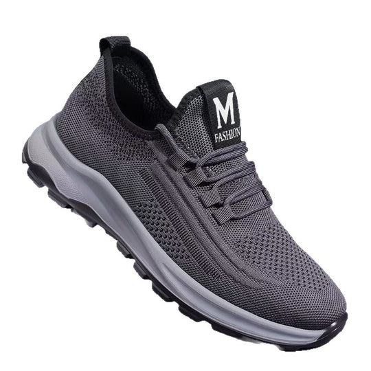 Damen Sportliche Laufschuhe mit atmungsaktiver Mesh-Oberfläche und dämpfender Sohle R&B