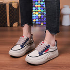 Damen Komfortable Sneaker mit dämpfender Sohle und modischem Design
