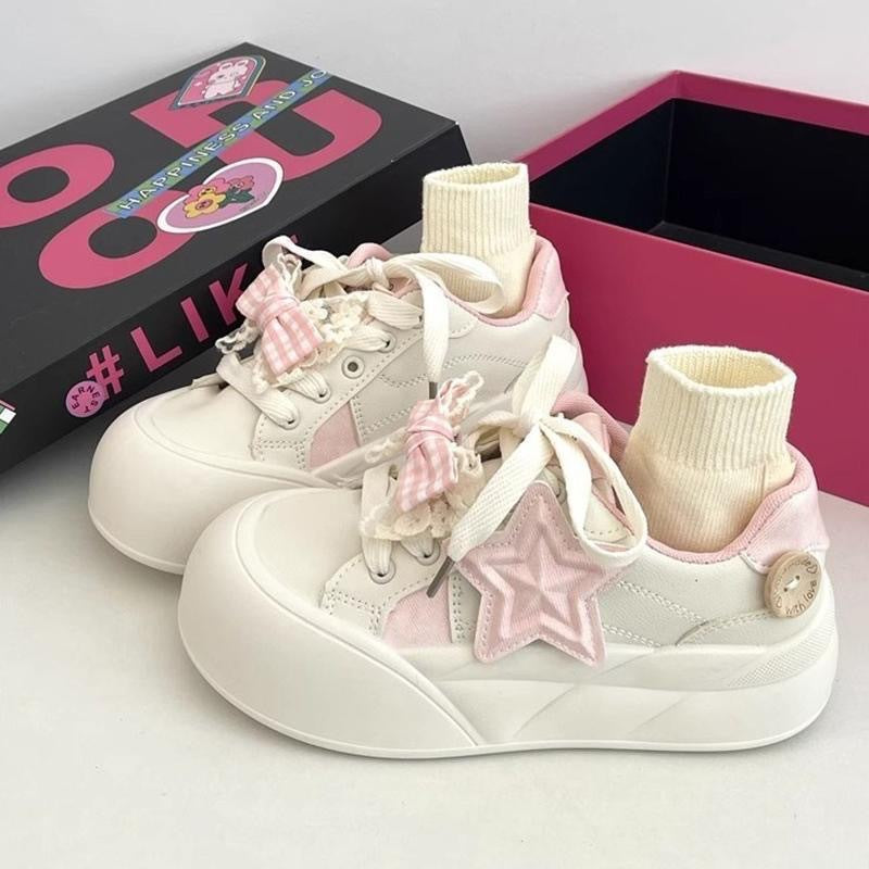 Damen Sneakers aus hochwertigem Leder mit modischem Socken-Design von
