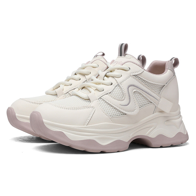 Damen Sportliche Chunky Sneaker mit atmungsaktivem Obermaterial und dämpfender Sohle R&B