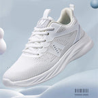 Damen Sportliche Laufschuhe mit atmungsaktiver Mesh-Oberfläche und dämpfender Sohle R&B