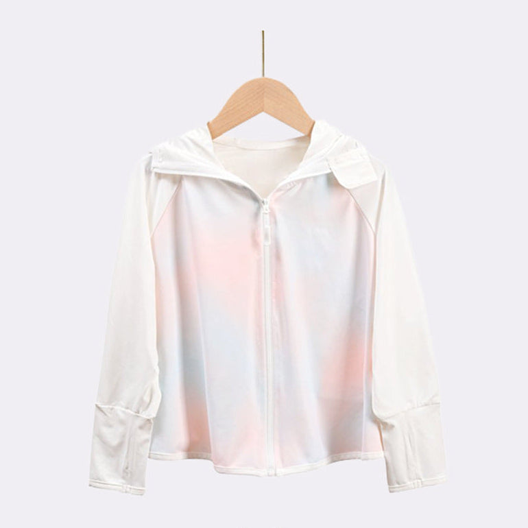 Damen UV-Schutzjacke mit Kapuze und atmungsaktiven Eigenschaften R&B
