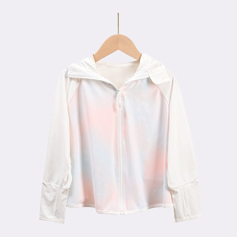 Mädchen Leichte Kapuzenjacke mit Hasenohren R&B