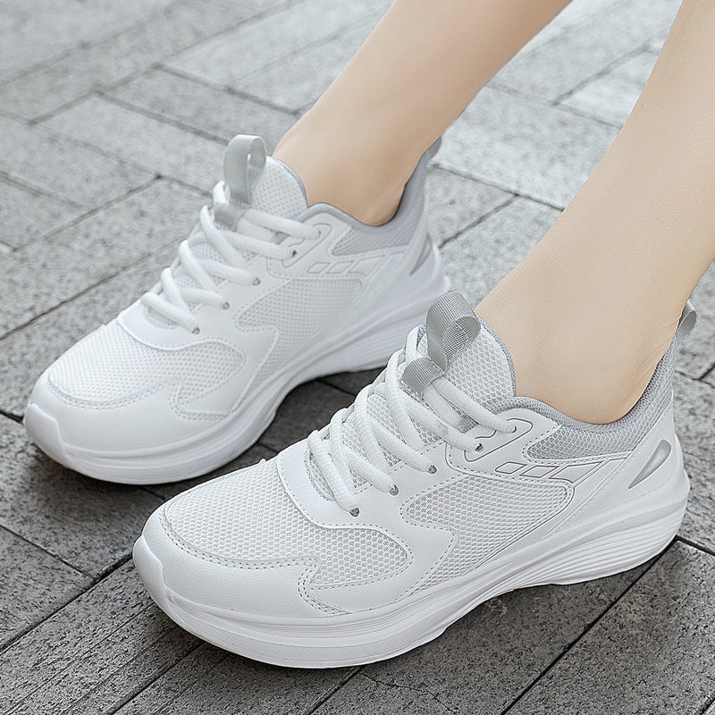 Damen Komfortable Freizeit-Sneaker mit atmungsaktiver Mesh-Oberfläche