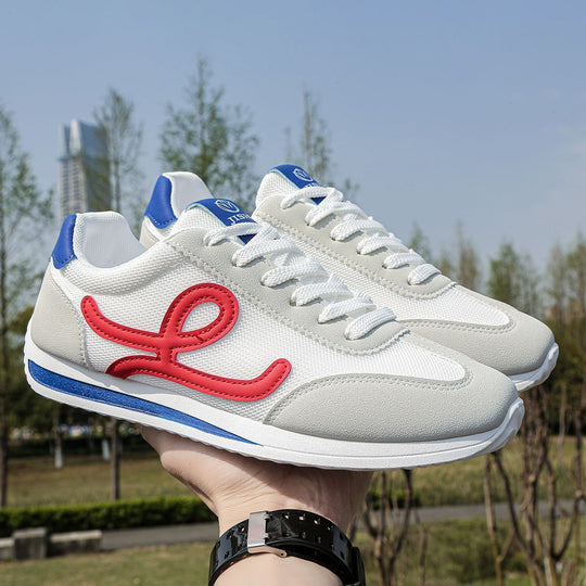 Damen Sportliche Freizeitsneaker mit atmungsaktiver Mesh-Oberfläche und dämpfendem Komfort R&B