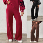 Damen Weite Strickhose R&B