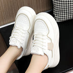 Damen sportliche Sneakers mit luftiger Mesh-Oberfläche und modischem Profil R&B