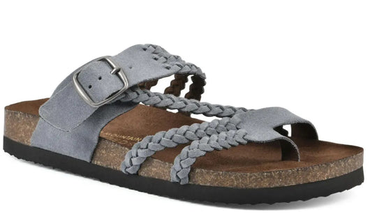Damen Riemchen-Sandalen mit verstellbarem Schnallenverschluss und anatomischer Fußbettung R&B