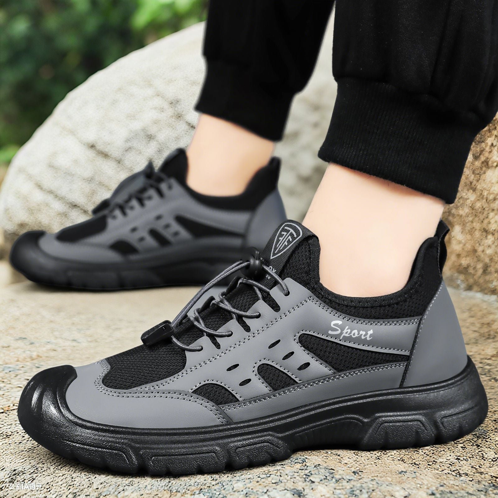 Damen Sportliche Freizeitschuhe mit rutschfester Sohle und atmungsaktivem Obermaterial
