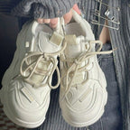 Damen Sportliche Sneakers mit zehenverstärkendem Design und atmungsaktiver Oberflächenstruktur R&B