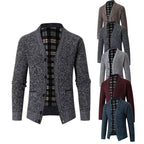 Damen Strickjacke im modernen Herringbone-Muster R&B