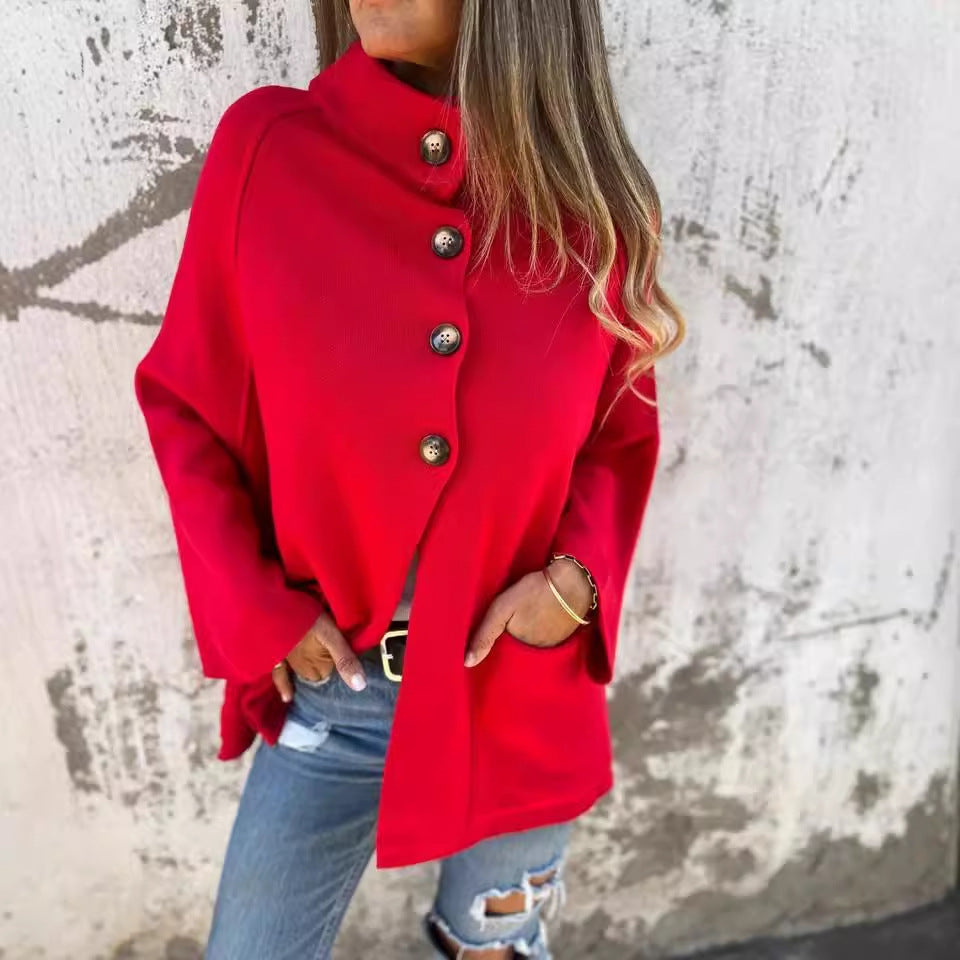 Damen Lässiger Oversized Cardigan R&B