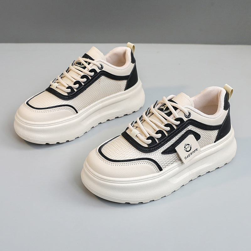 Damen Modische Sneakers mit atmungsaktiver Mesh-Oberfläche und dämpfendem Sohlenprofil R&B