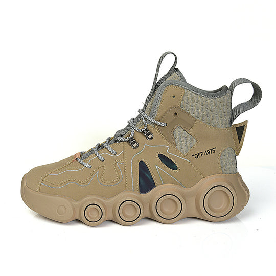 Damen Sportliche High-Top Sneakers mit innovativem Dämpfungssystem R&B