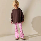 Mädchen Leggings mit fröhlichem Kirschmotiv R&B