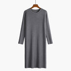 Damen Strickkleid mit feiner Rippenstruktur R&B