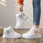 Damen Hohe Sneaker mit kuscheligem Innenfutter und trendigem Design R&B