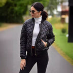 Damen Urbaner Steppjacke mit Weichem Kunstfellkragen R&B