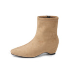 Damen modische Ankle-Stiefel mit elegantem Blockabsatz R&B