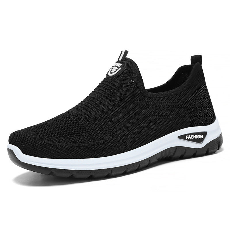 Damen Sportliche Slip-On Sneakers mit elastischem Obermaterial und rutschfester Sohle R&B