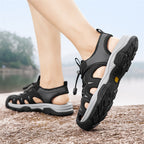 Damen Sportliche Wassersandalen mit flexiblem Schnellschnürsystem R&B