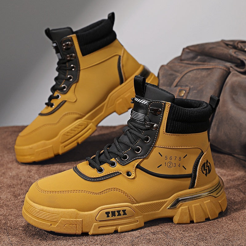 Damen hochschulgeeignete Winterstiefel mit rutschfester Sohle und praktischer Schnürung R&B