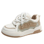 Damen sportliche Sneaker mit modischem Statement-Design und dämpfender Sohle R&B