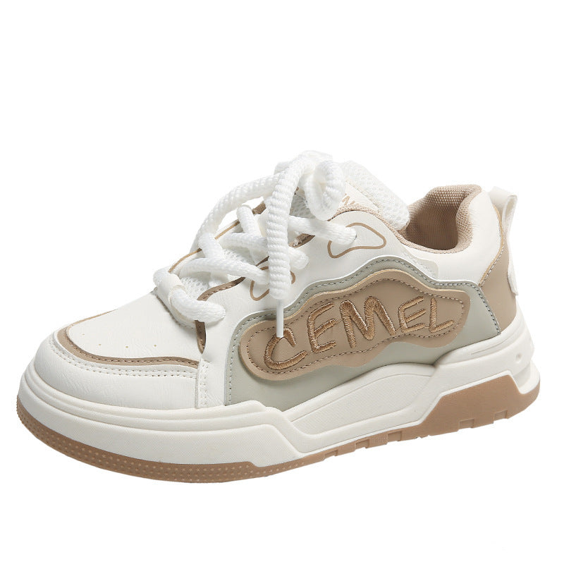 Damen sportliche Sneaker mit modischem Statement-Design und dämpfender Sohle R&B
