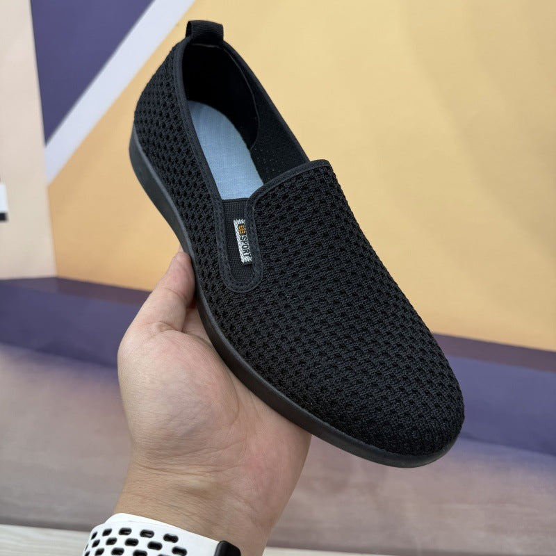 Damen Atmungsaktive Slip-On Sneakers mit flexiblem Netzobermaterial R&B