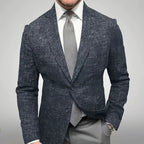 Herren modischer karierten Blazer mit hohem Tragekomfort und eleganten Details R&B