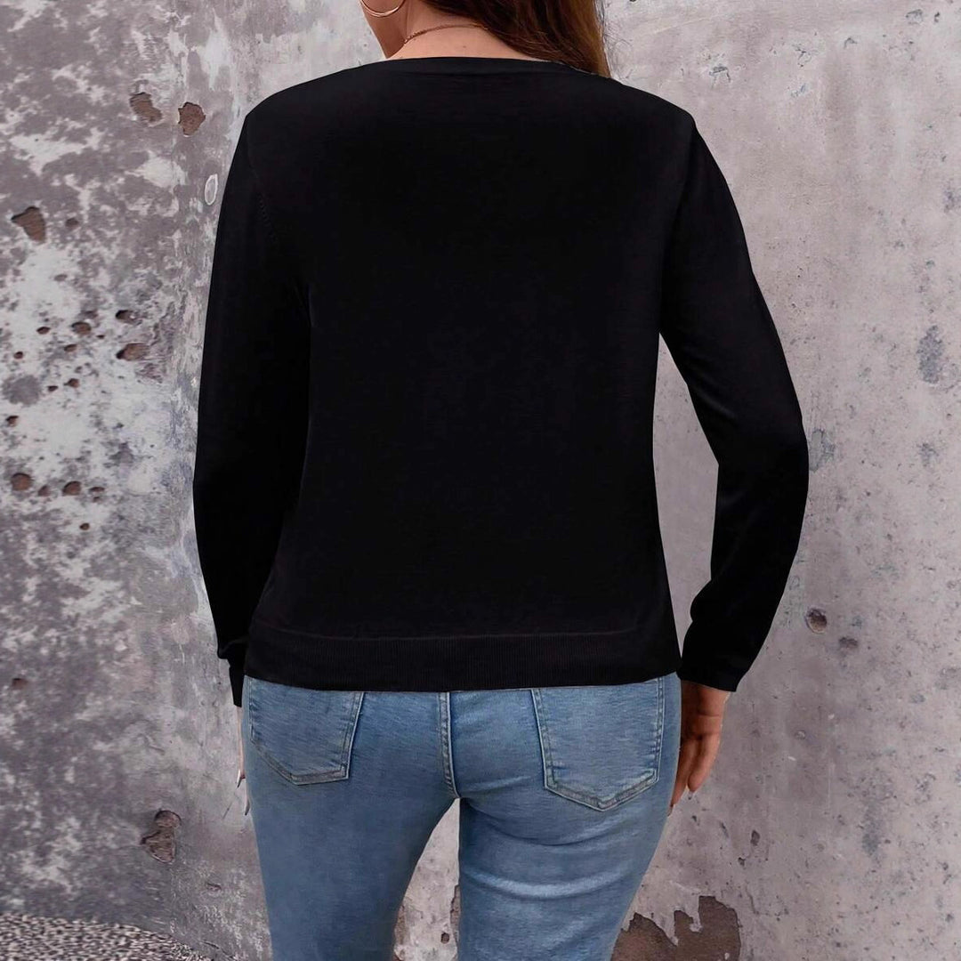 Damen Feine Strickjacke mit Knopfverschluss und eleganter Passform R&B