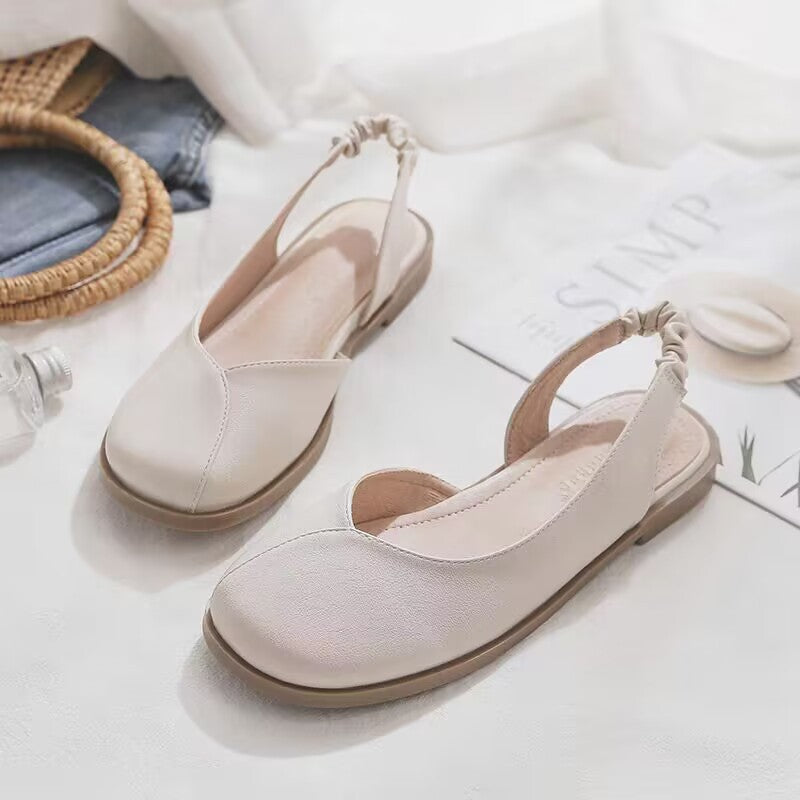 Damen Komfortable Ballerinas mit elastischem Fersenbereich R&B
