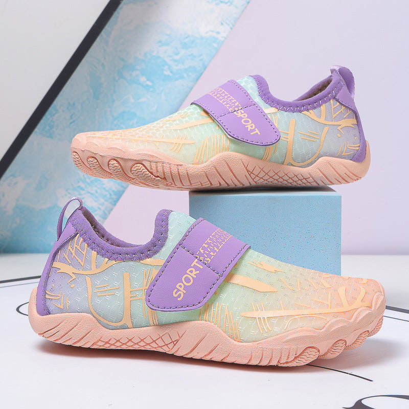 Damen Sportliche Wassersport-Schuhe mit rutschfester Sohle und flexiblem Klettverschluss R&B