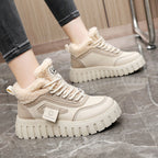 Damen modische High-Top Sneakers mit weich gefüttertem Innenfutter und rutschfester Sohle R&B