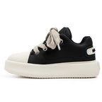 Damen Sneaker mit dicker Laufsohle und modischem Obermaterial R&B