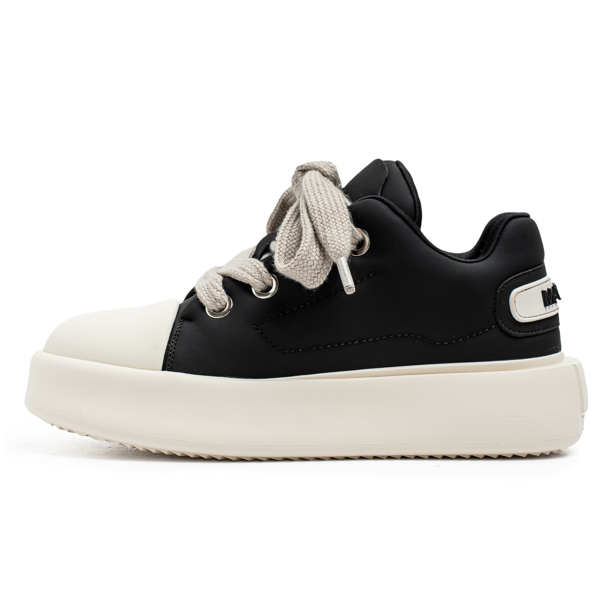 Damen Sneaker mit dicker Laufsohle und modischem Obermaterial R&B