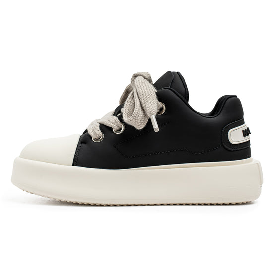 Damen Sneaker mit dicker Laufsohle und modischem Obermaterial R&B