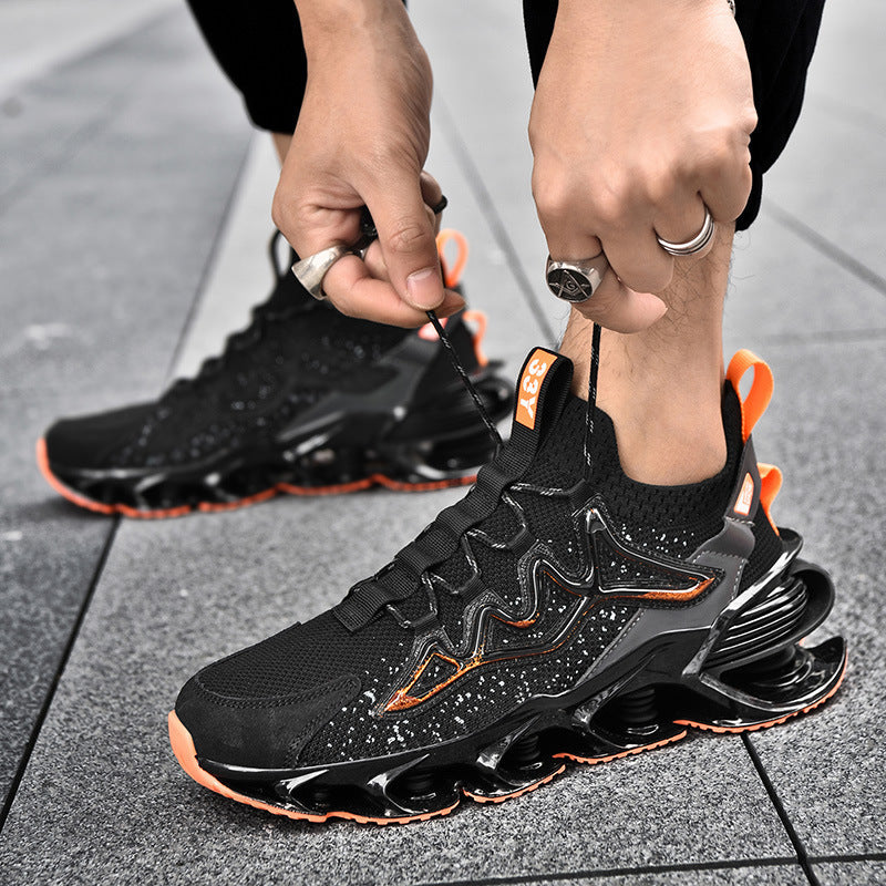 Damen Hochleistungs-Laufschuhe mit rockiger Sohle und dynamischem Dämpfungssystem R&B
