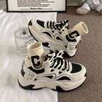 Damen Sportliche Chunky Sneakers mit komfortabler Fütterung und modischem Detail R&B