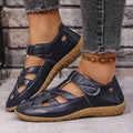 Damen Bequeme Clogs mit verstellbarem Riemendesign und rutschfester Sohle R&B