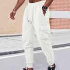 Herren Freizeit Cargo-Hose mit bequemem Schnitt und praktischen Taschen R&B