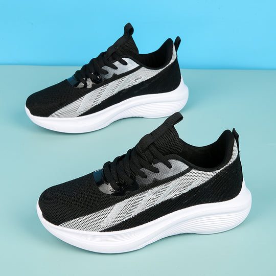 Damen Leichte und atmungsaktive Laufschuhe mit elastischem Obermaterial und flexibler Sohle R&B
