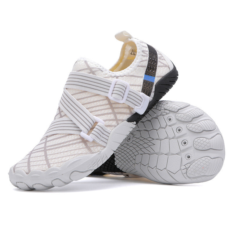 Damen Multifunktionale Aqua-Schuhe mit rutschfester Sohle und elastischem Schnellschnürsystem