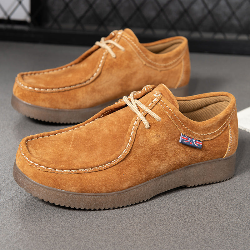 Damen elegante Mokassins aus hochwertigem Wildleder mit komfortabler Sohle R&B