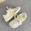 Damen Modische Sneakers mit floralem Stickdesign und rutschfester Sohle R&B